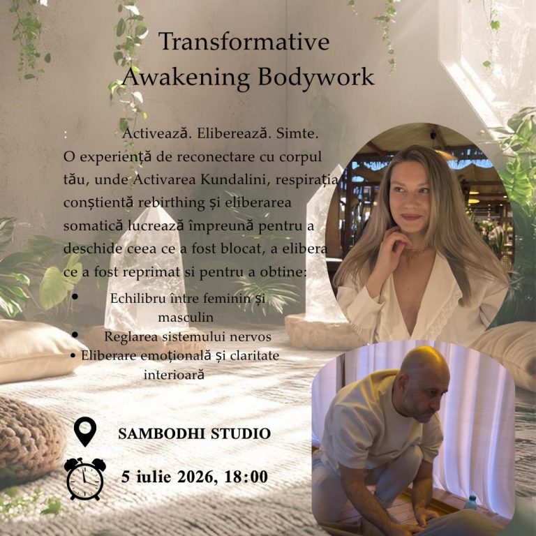SAMBODHI STUDIO | Transformative Awakening Bodywork – Sinergia dintre ...